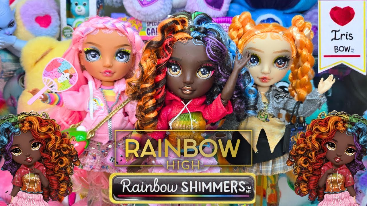 🌈НАЗАД К ВЕРШИНЕ?!?!🌈Распаковка куклы Rainbow High Rainbow Shimmers Iris Bow
