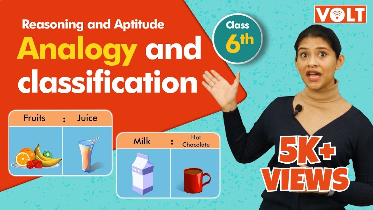 Reasoning and Aptitude: Analogy and classification for Grade 6