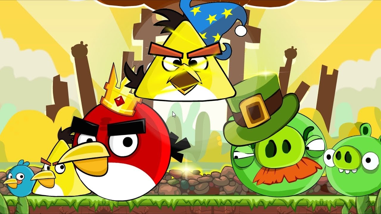 Angry Birds Rebuilding Warrior - BIRDS TRANSFORMING FROM SMALL TO BIG!