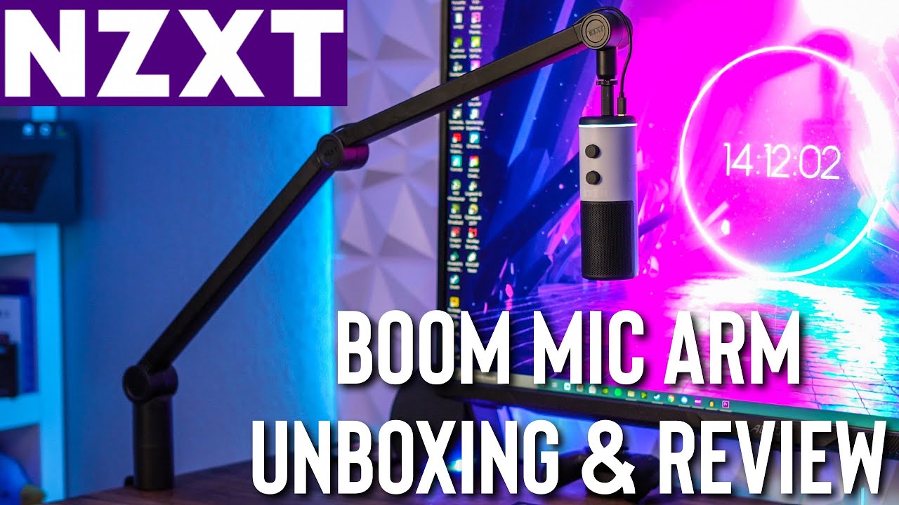 Распаковка и обзор микрофонной штанги NZXT