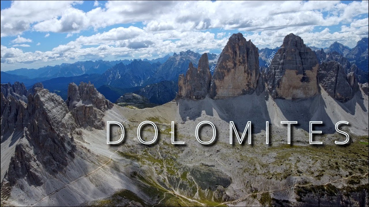 Dolomites cinematic drone 4K | Italy August 2022