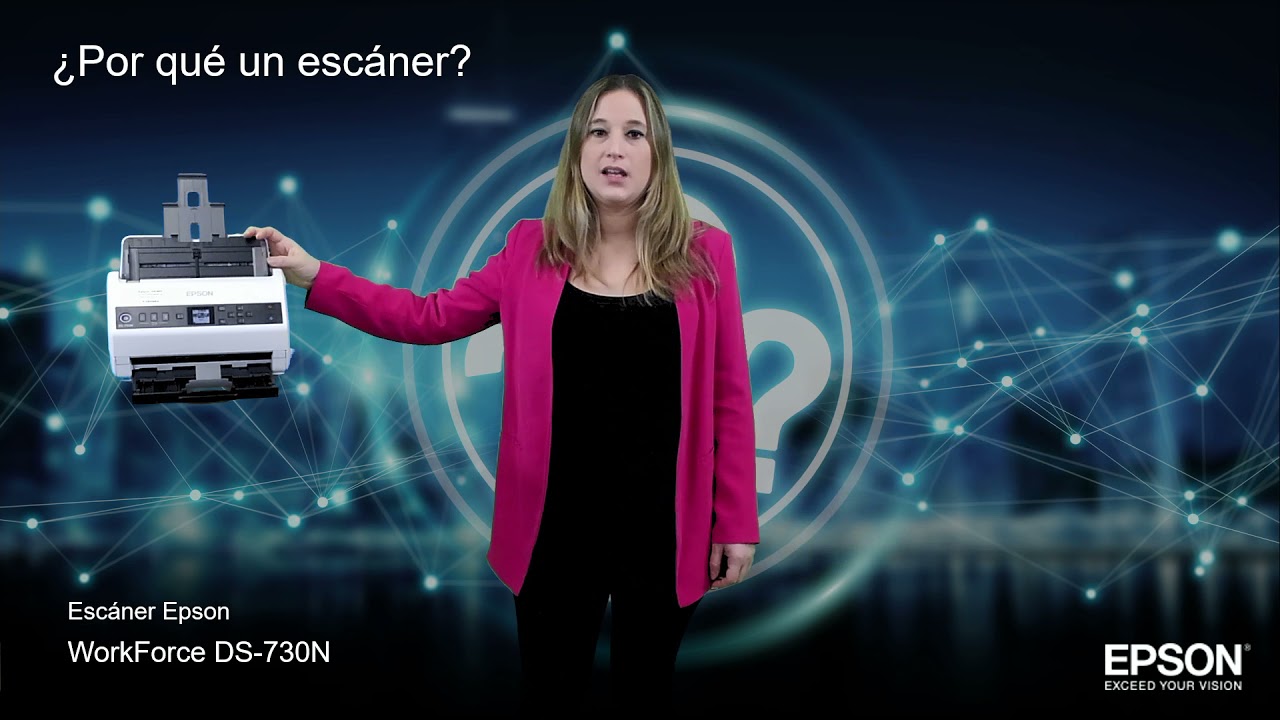 Cómo utilizar tu Escáner Epson WorkForce DS-730N