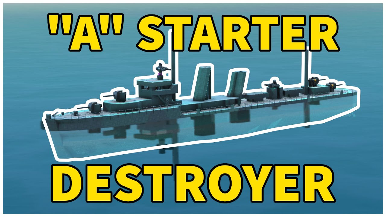 From the Depths : Starter Destroyer