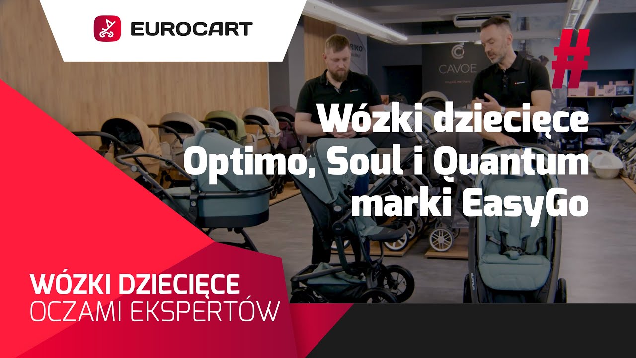Wózki dziecięce Optimo, Soul i Quantum marki EasyGo - Wózki Dziecięce Oczami Ekspertów
