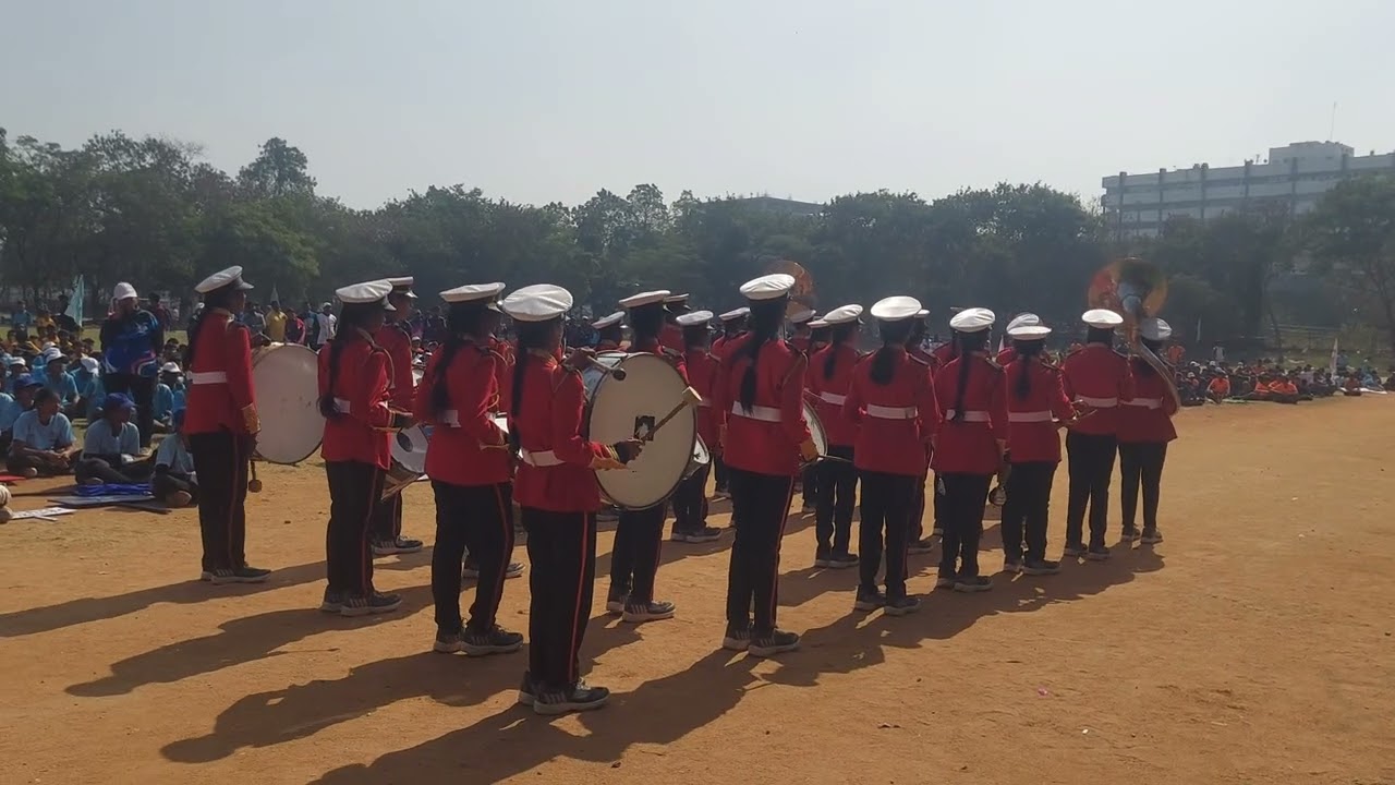 Energy, rhythm, and unity — Bahadhurpura students rocked the band performance like pros! 🎺🔥