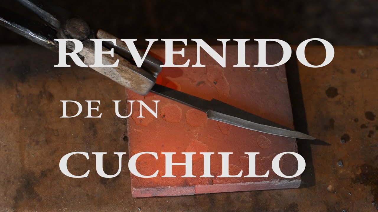 COMO REVENIR UN CUCHILLO  - (después del temple)
