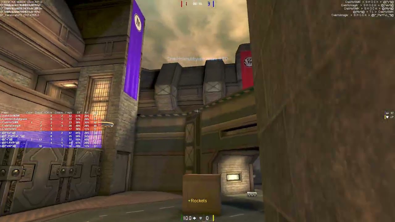 UT99 CTF 9 Cup | Quarter Final | Monkey Business vs Holy crab! | Map 2 Gataka