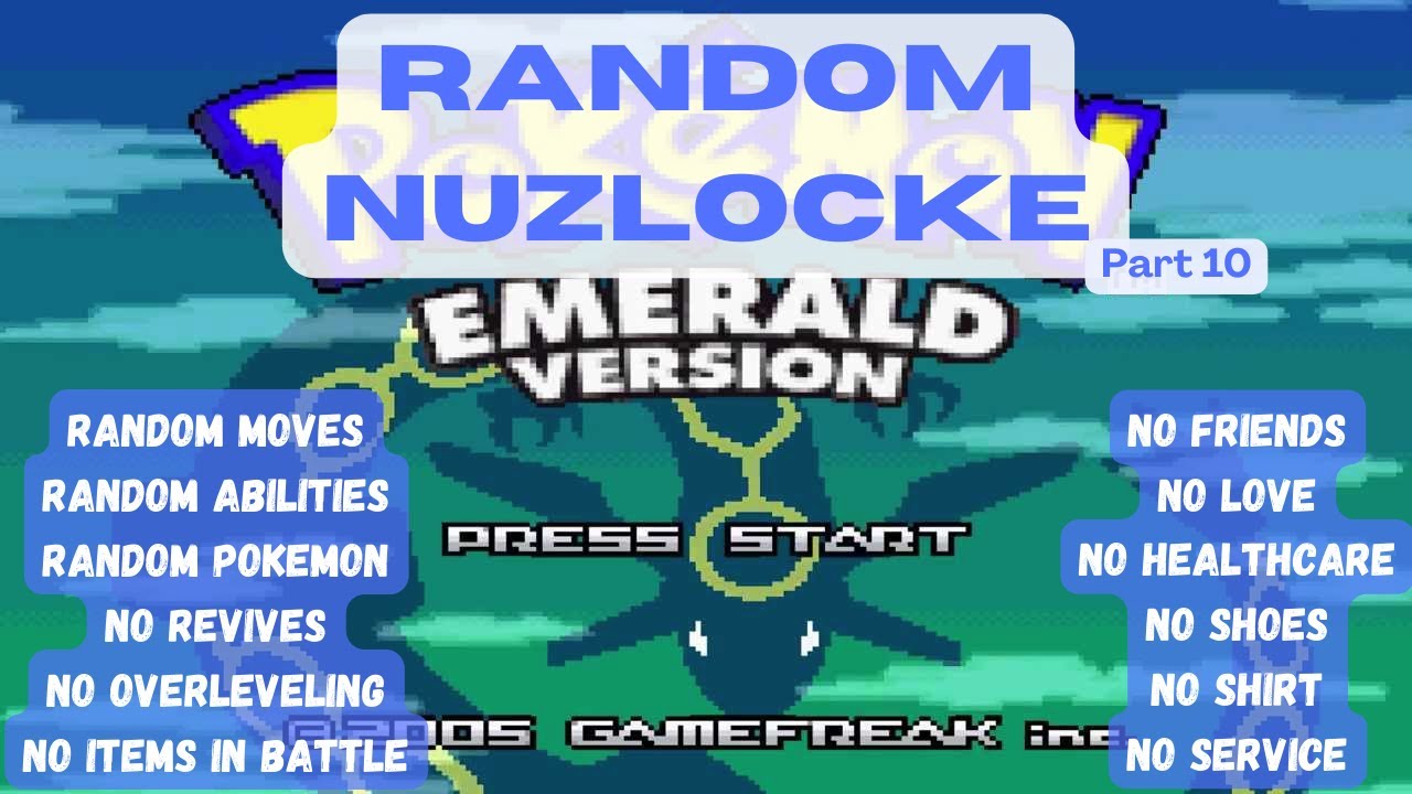 Pokemon Emerald Random Nuzlocke Vod - Part 10