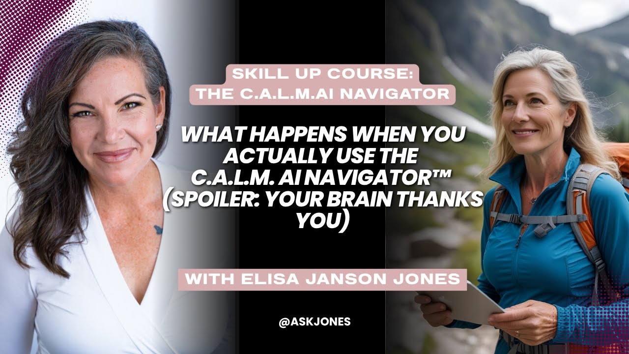 What Happens When You Actually Use the C.A.L.M. AI Navigator&trade; (Spoiler: Your Brain Thanks You)