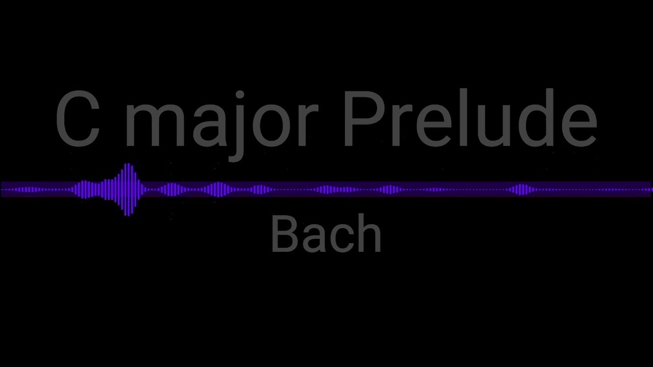 C major Prelude  - Bach #bach #prelude