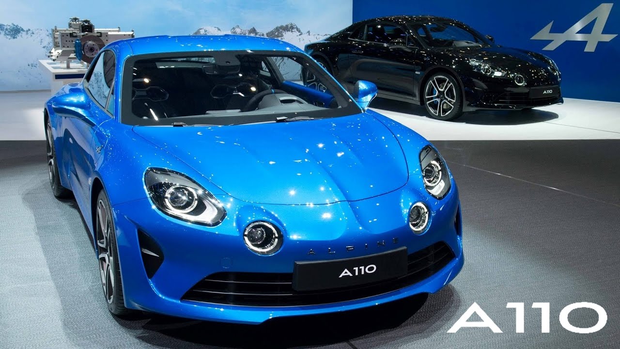 Présentation : Nouvelle Alpine A110 - Genève 2017