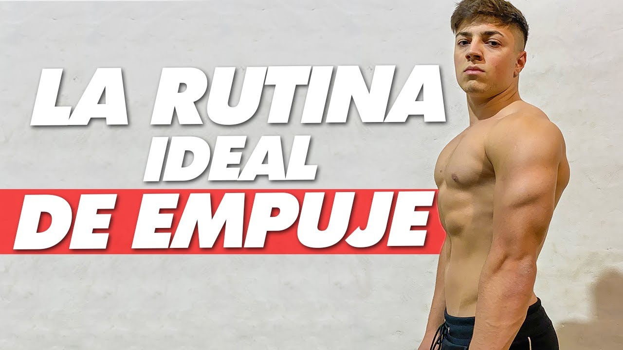 La RUTINA PERFECTA de EMPUJE para TORSO en CASA (Hombros, Pecho y Tríceps)