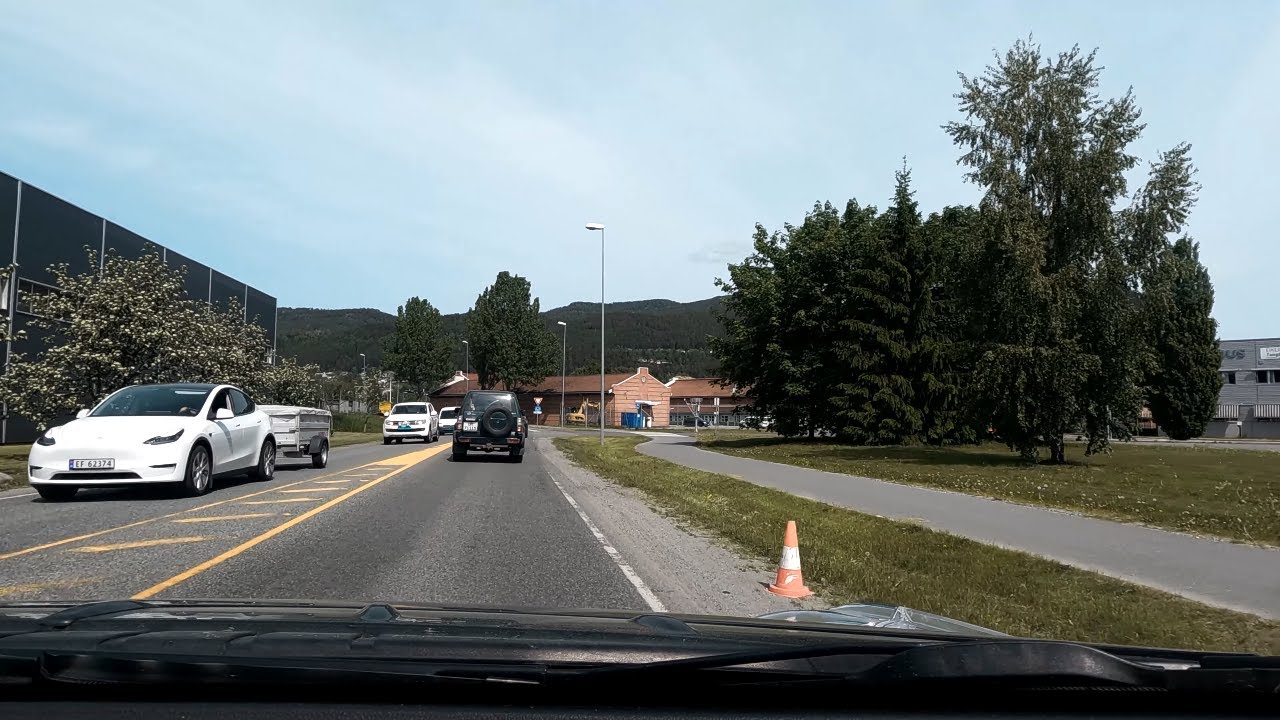 Norway Driving Tour - Mjøndalen To Drammen Country Roads