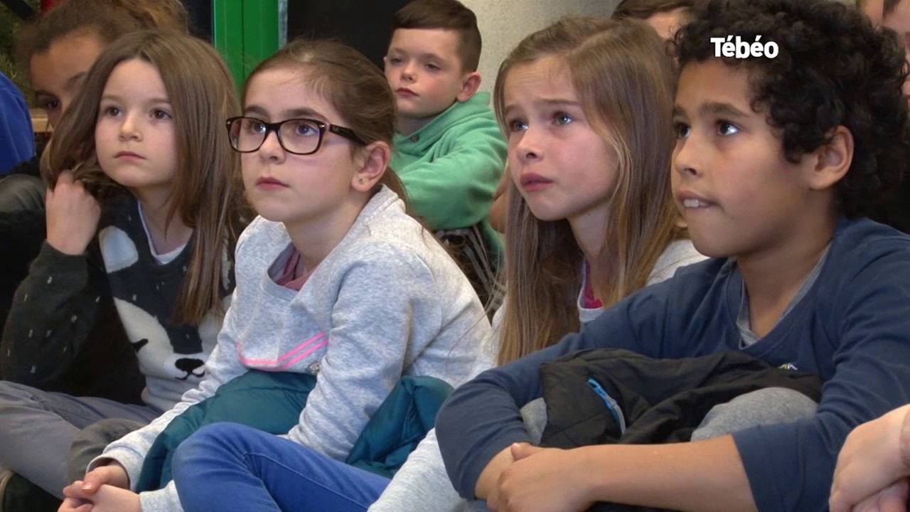 Au Relecq-Kerhuon, rencontre avec le conteur Michel Lidou à l’école primaire Achille Grandeau.