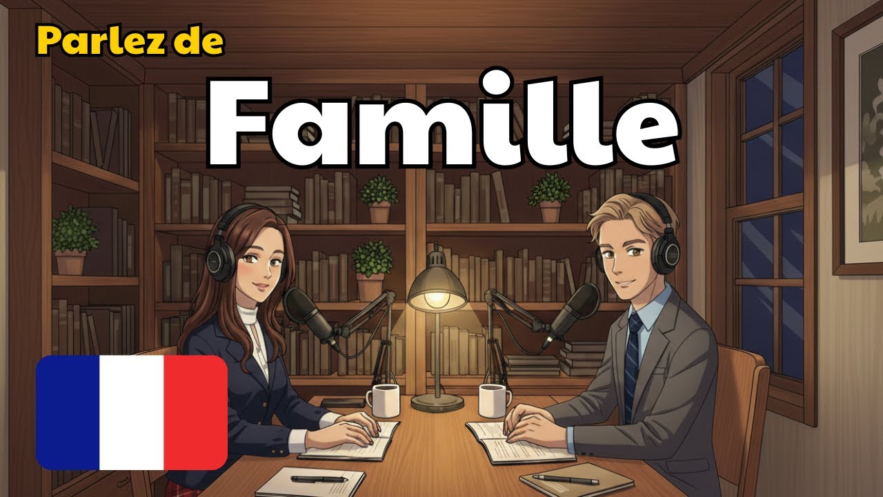 Comment présenter sa famille en français | Pratique de conversations quotidiennes en français