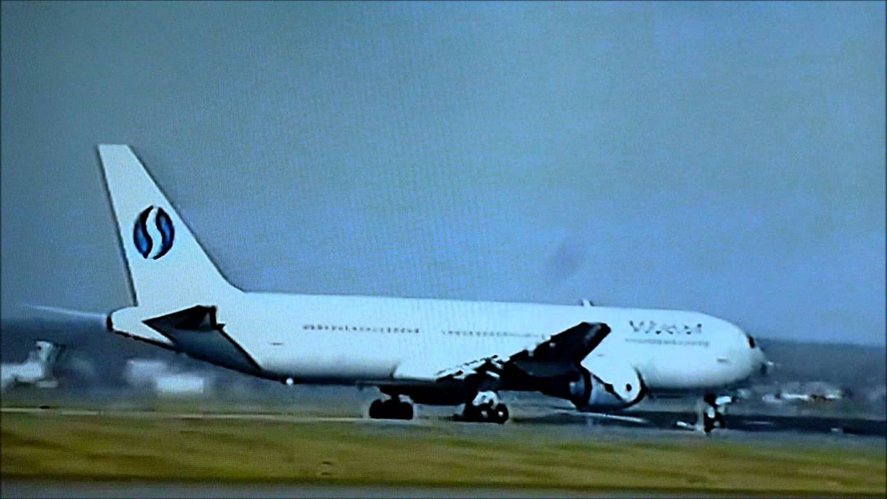 SOBELAIR - Boeing 767-300 - Takeoff at BRU '97