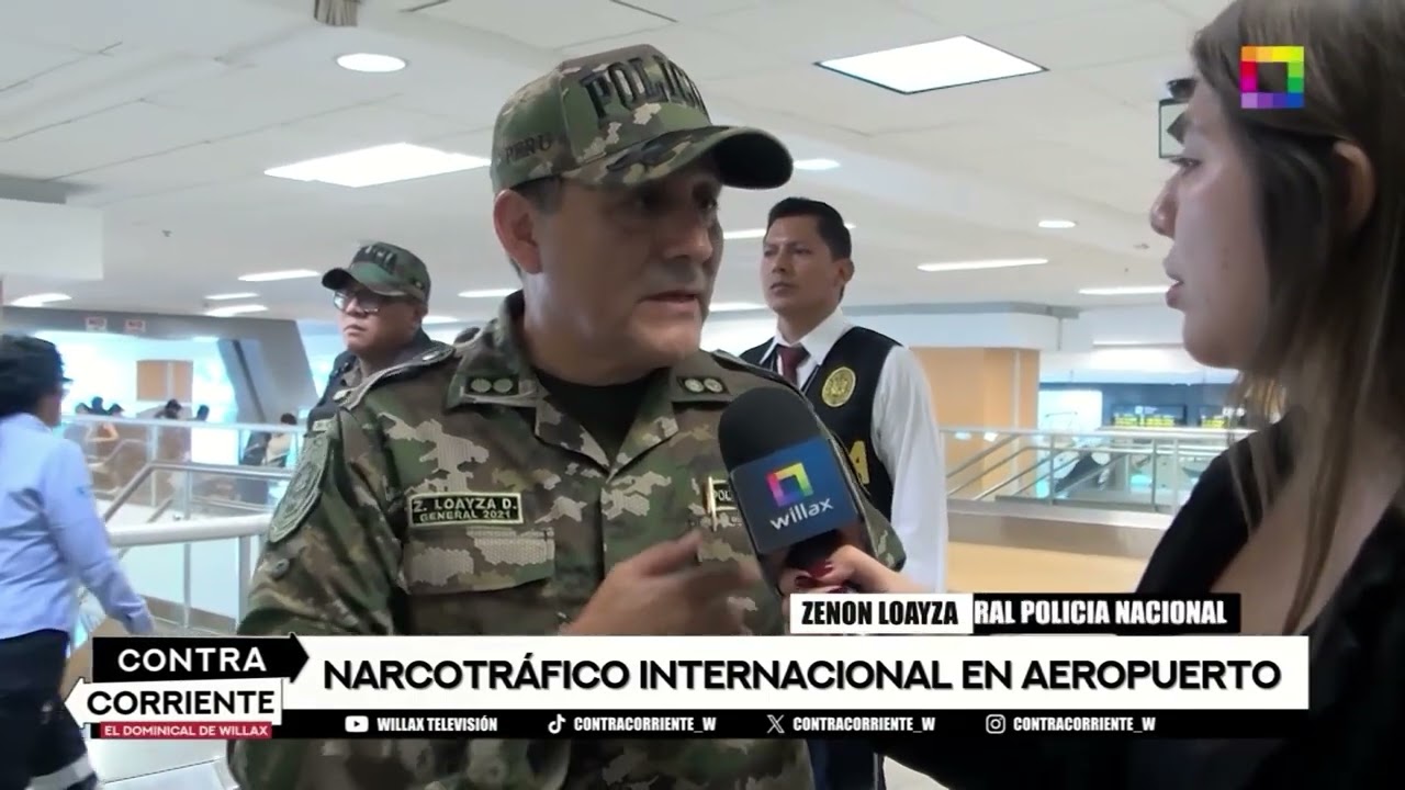 Contra Corriente - JUN 16 - NARCOTRÁFICO INTERNACIONAL EN AEROPUERTO | Willax