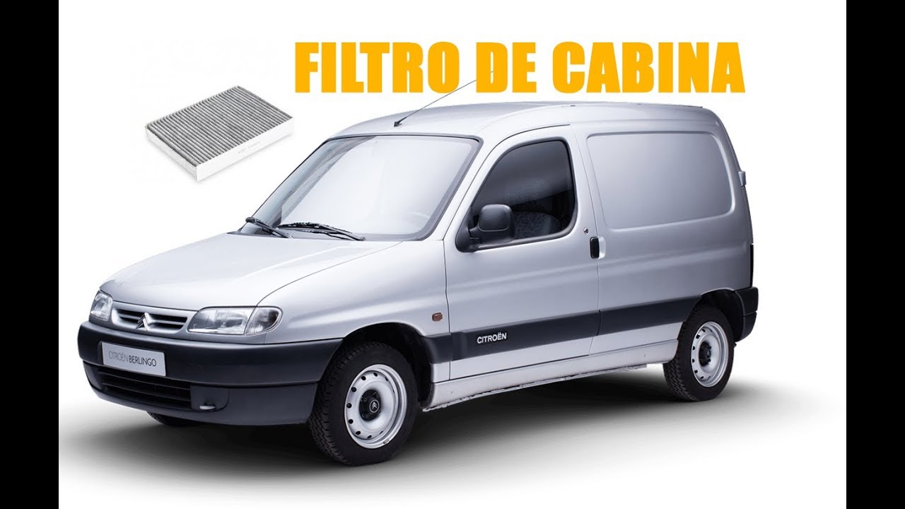 Cambio filtro de cabina Peugeot Partner/ Citroen Berlingo