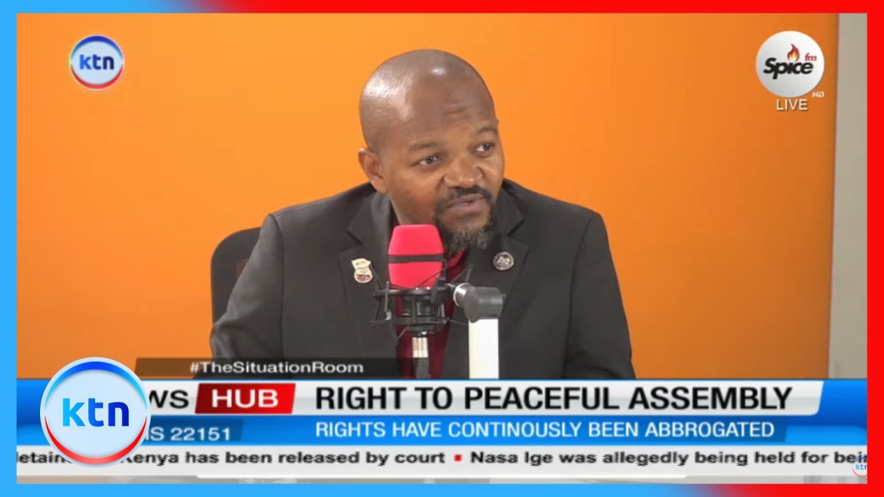 Kevin Osido: The law is not being followed and the right to peaceful protests is not being exercised