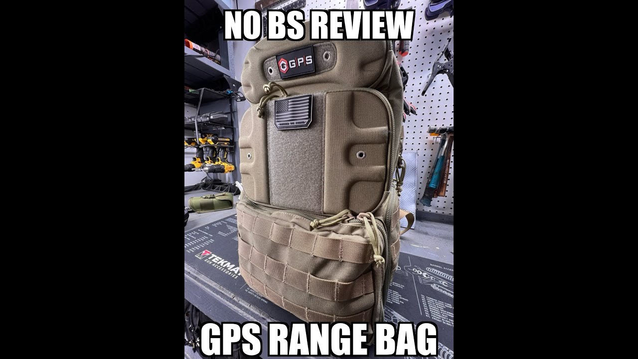 No BS review of the GPS Tactical (tall) Range Bag.
