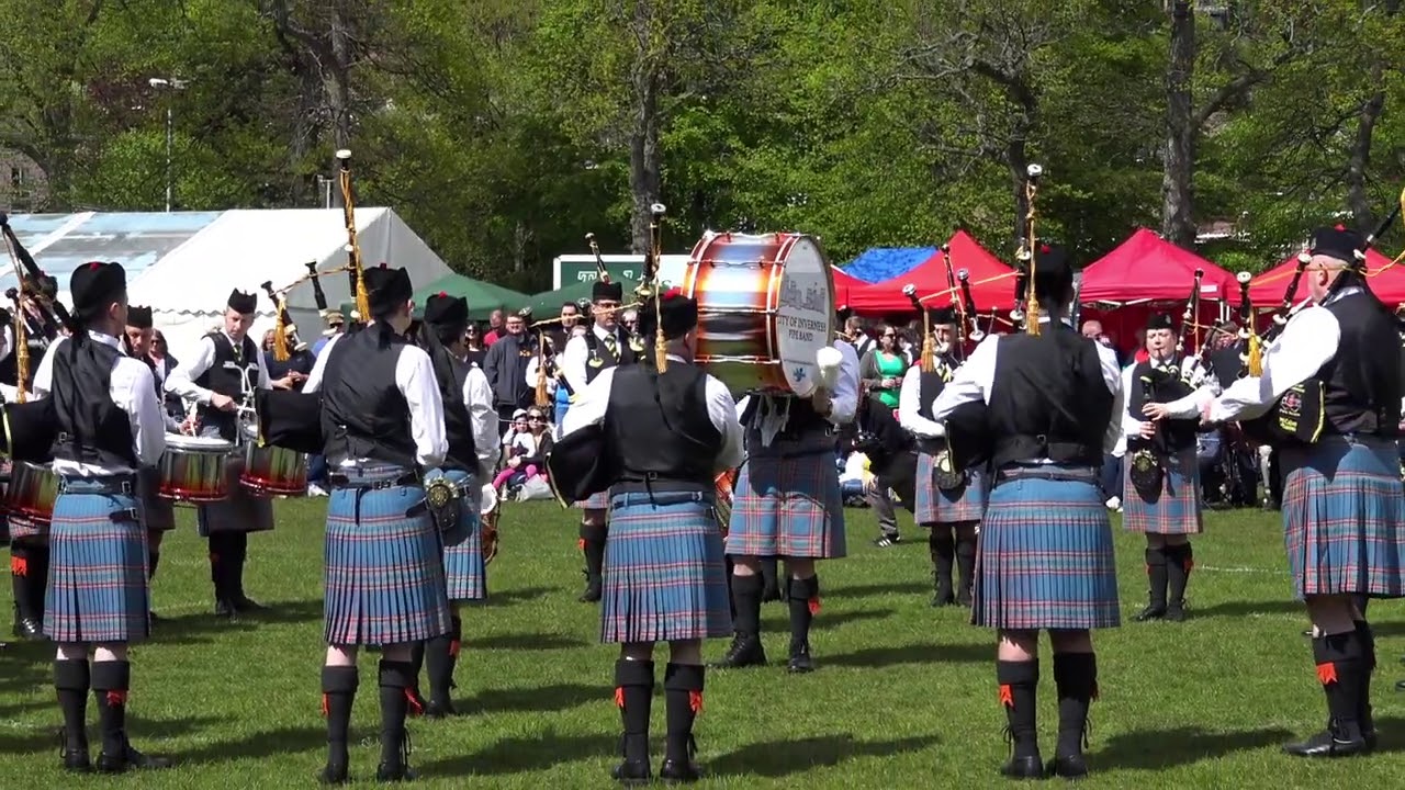 City of Inverness Pipe Band placed 2nd in Grade 3 bands during 2019 North of Scotland Championship