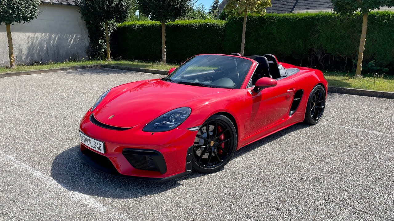 Magnifique Porsche 718 spyder 4.0 420cv