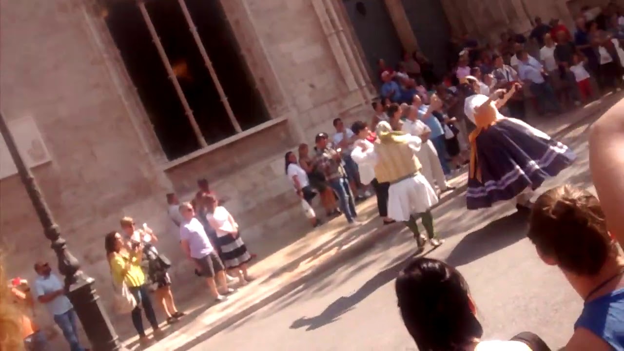 Baile tradicional comunidad Valenciana