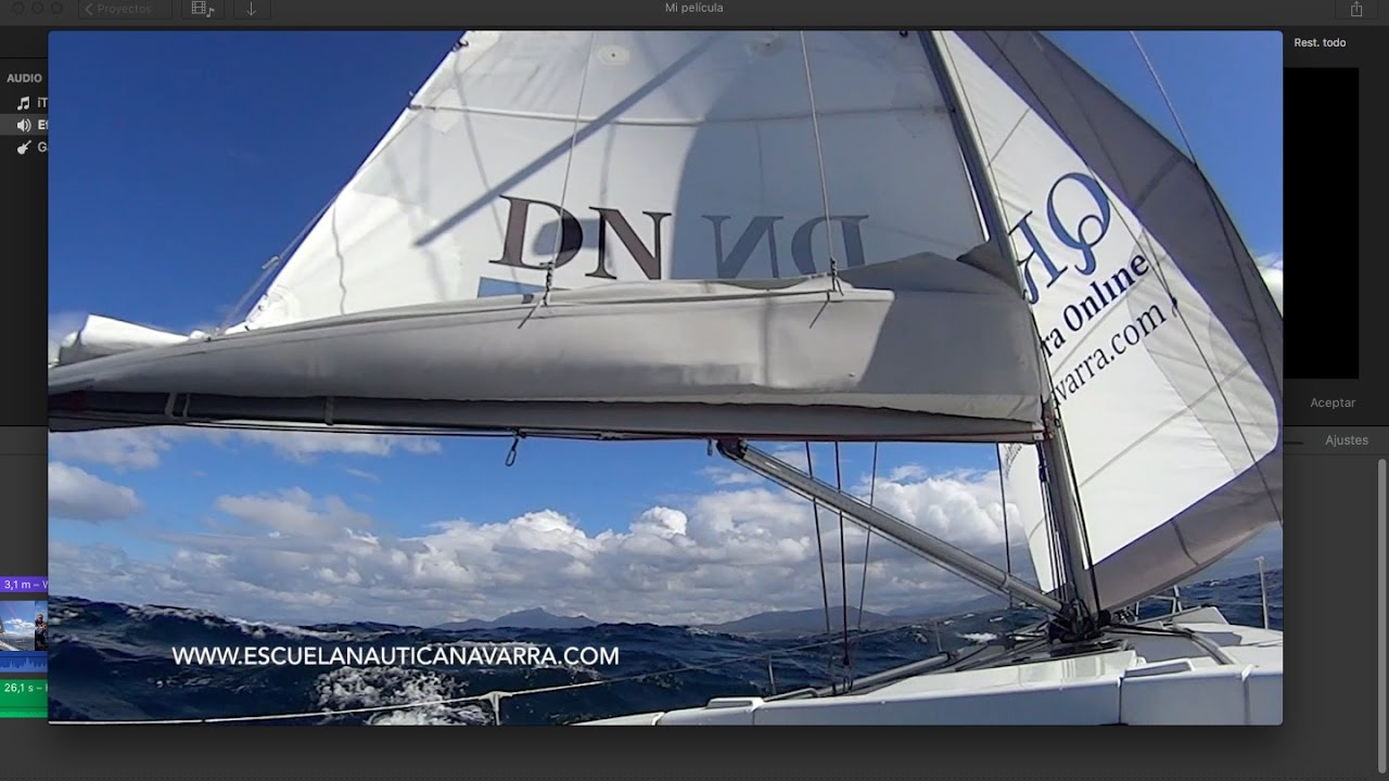 ¿Cómo se pone un velero al pairo?