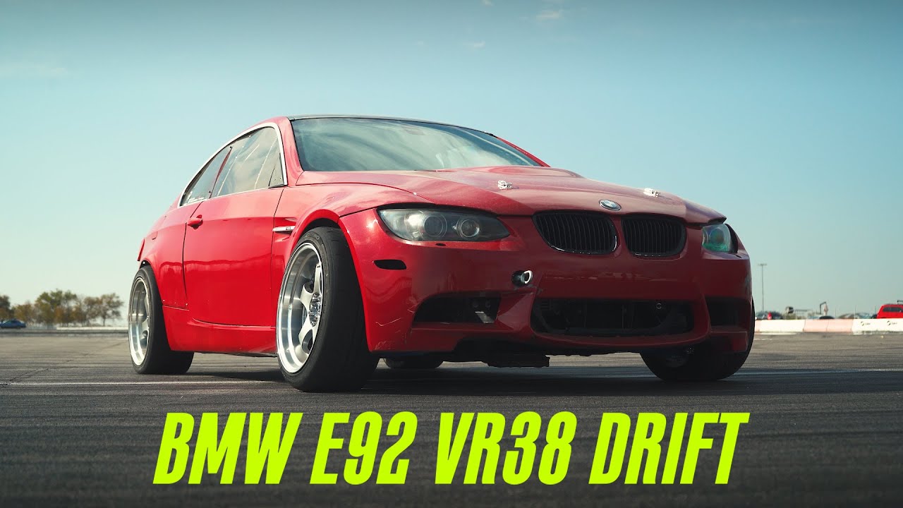 Дрифтовая BMW E92 с VR38