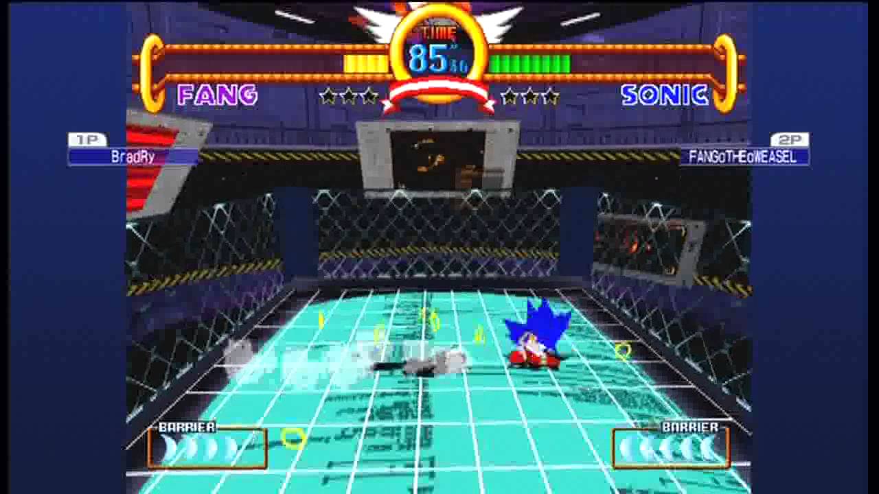 Sonic the Fighters   Player Matches
