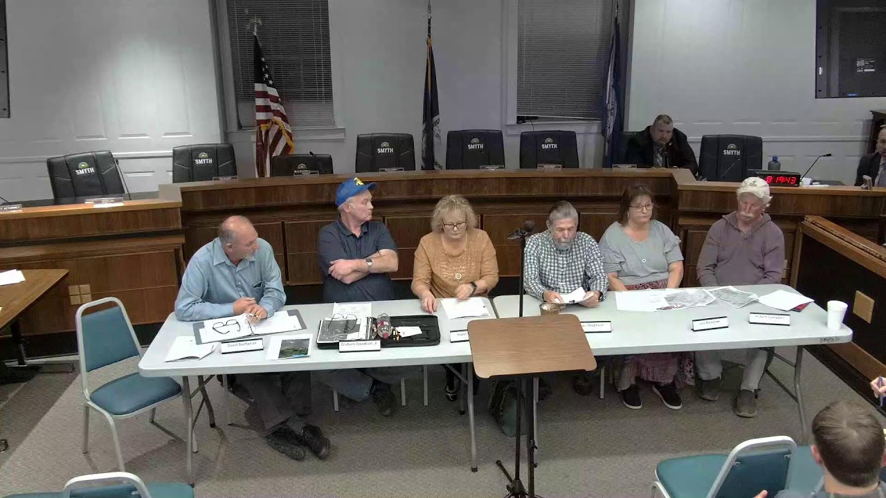 Smyth County Board of Supervisors Joint Public Hearing 2.26.26