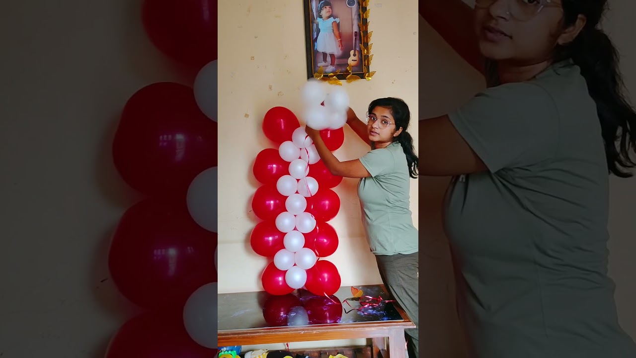 balloon stand for birthday decoration 