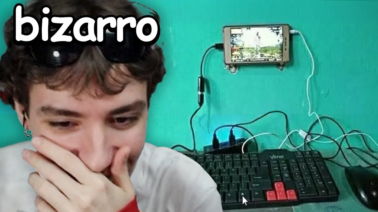JULGANDO os SETUPS MAIS BIZARROS da minha live