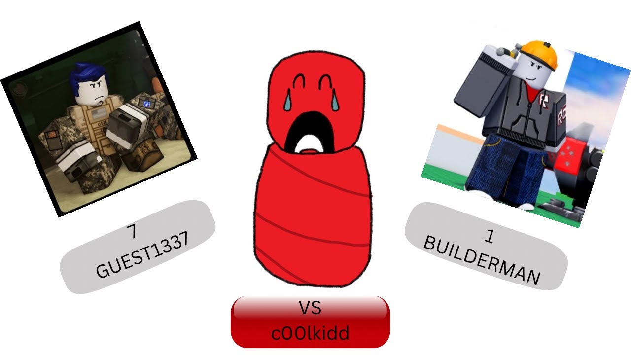 7 Guest 1 builderman #forsaken #roblox