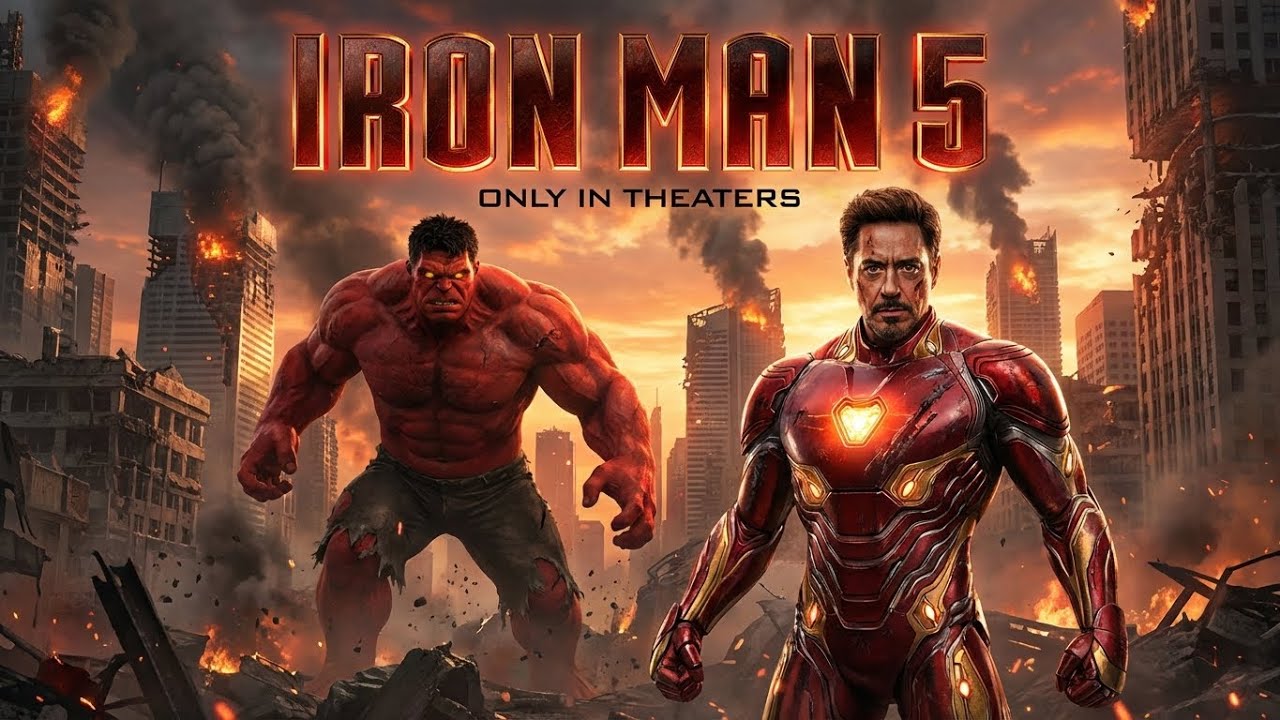 Полный трейлер фильма «Железный человек 5», Красный Халк, Marvel Studios