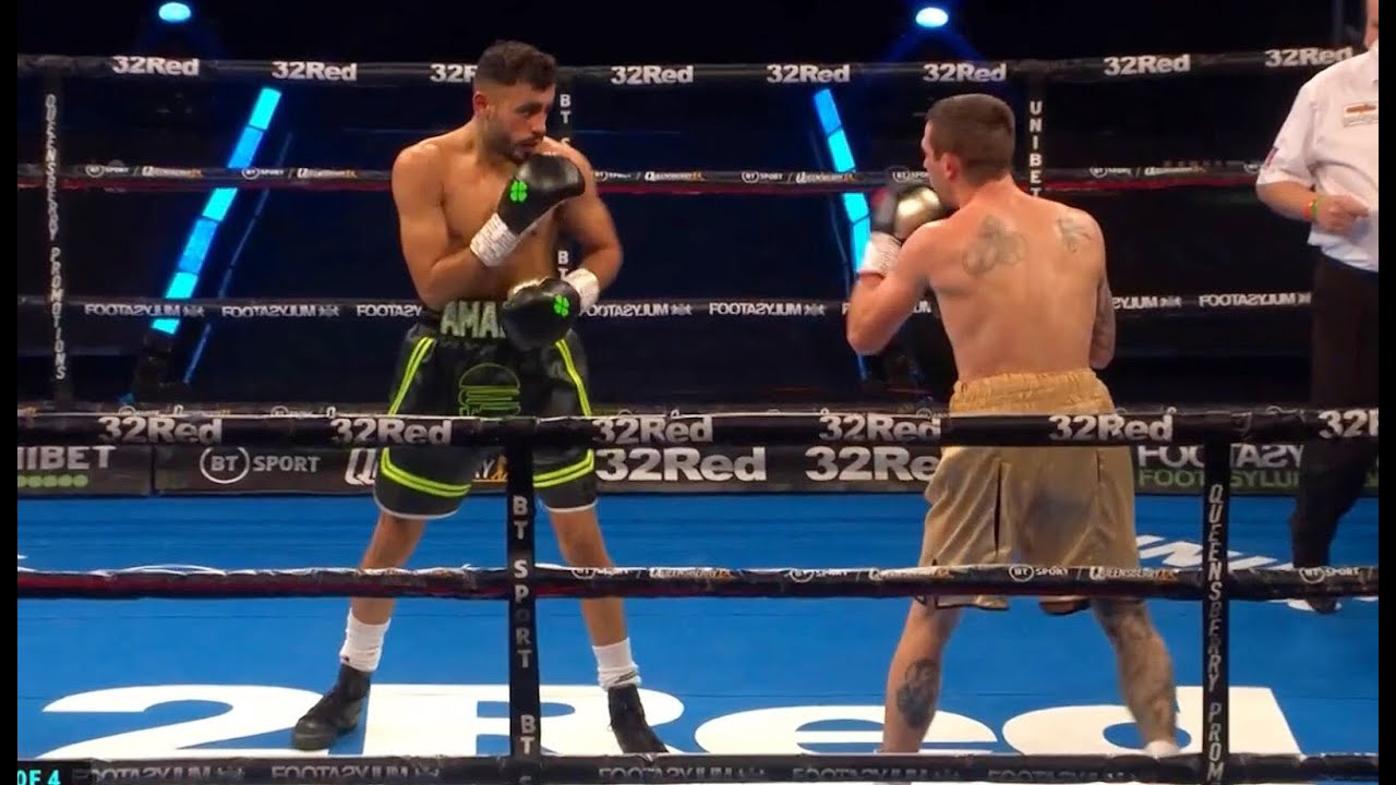 BT Sport: Amaar Akbar vs Chris Adaway Full Fight