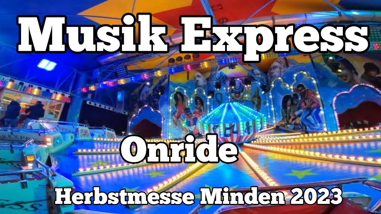 ⁴ᴷ Musik Express - Krabbe - Onride | Herbstmesse Minden 2023
