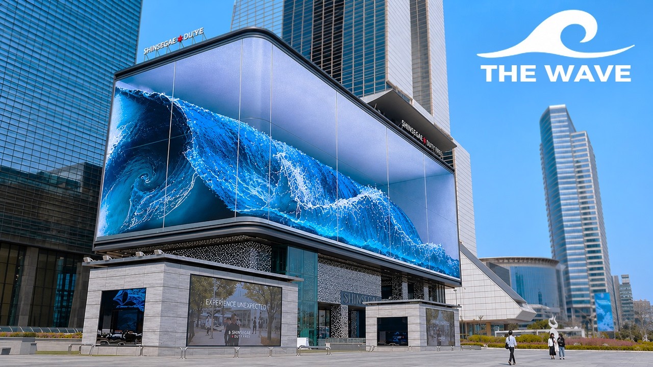 The WAVE - World’s Largest Anamorphic Illusion