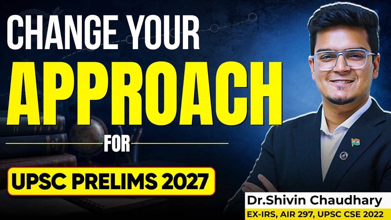 Shivin Sir's Advice To 2027 Foundation Students #drshivin #sarrthiias #upsc2027