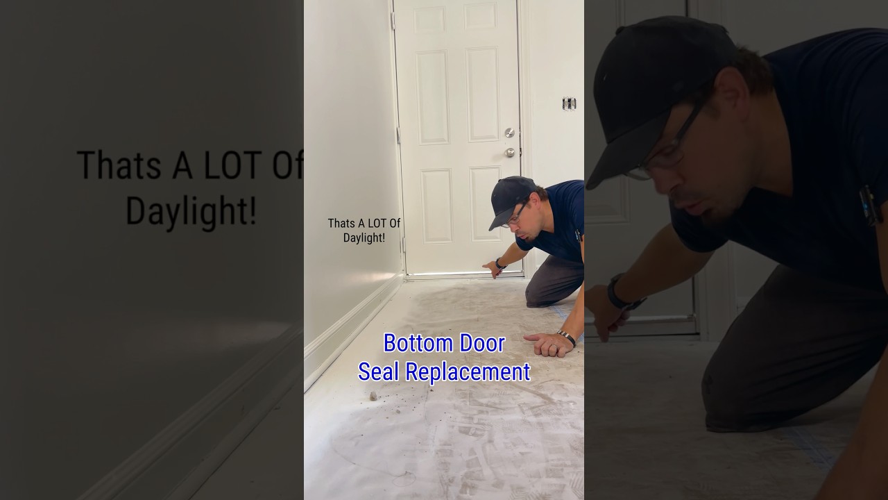 Bottom Door Seal Replacement