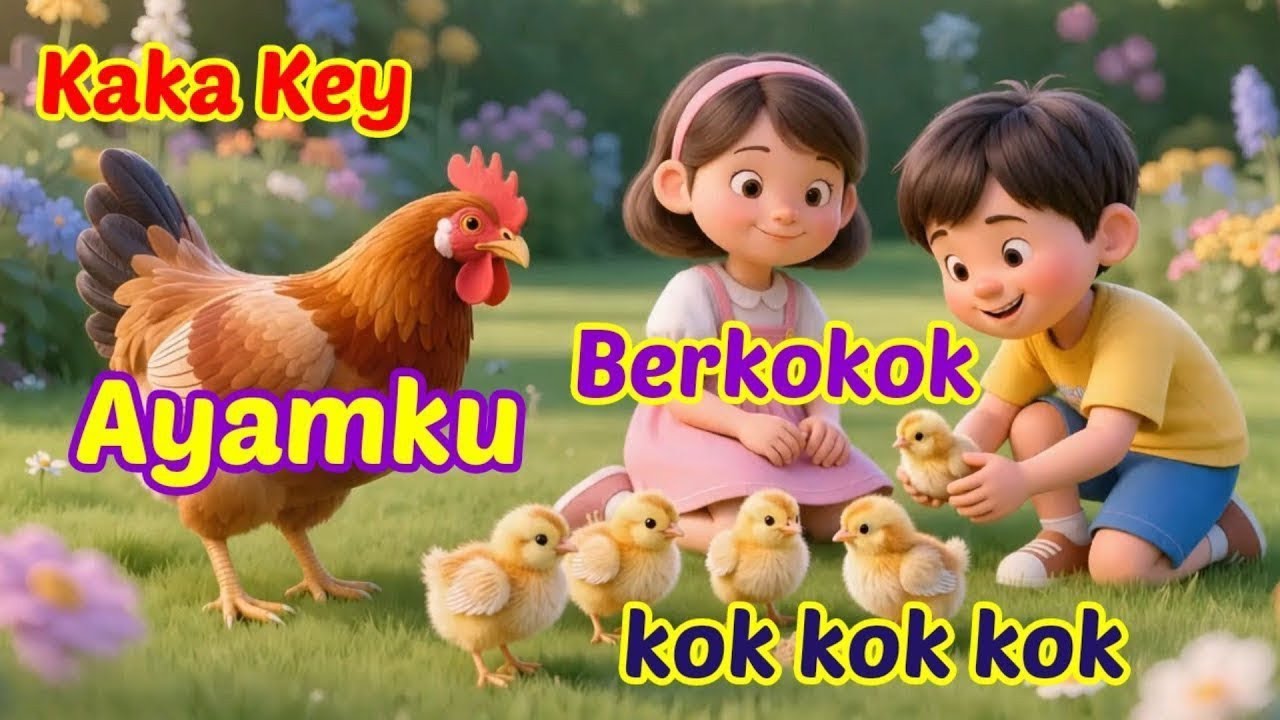 Kompilasi Lagu Anak Populer | Ayamku, Ada Kodok, Pok Ame-Ame Cilukba, Cicak-Cicak di Dinding dll