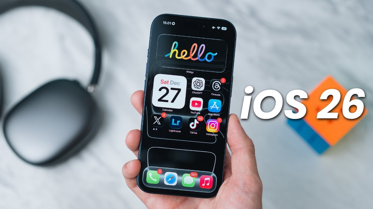 Tips Ubah Home Screen iPhone 2026 Jadi Sekeren ini! - iOS 26