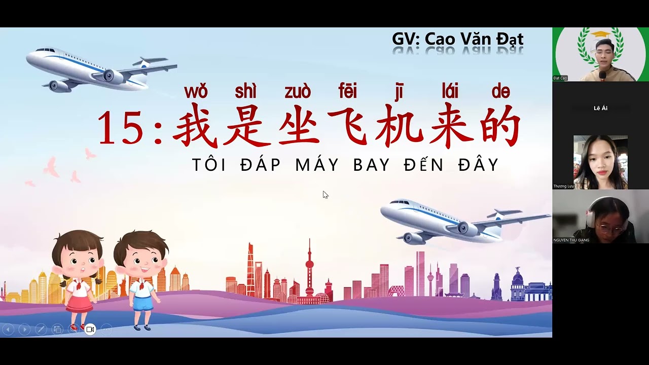 HSK 1 lớp 4004 BUỔI 19