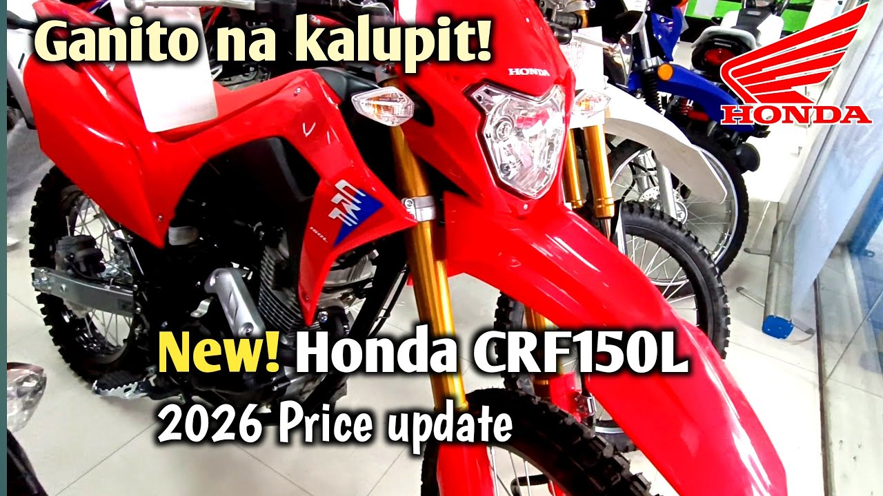 Новинка! Honda CRF150, обновление цен на 2026 год #hondamotorcycle #crf150l #honda #hondacrf