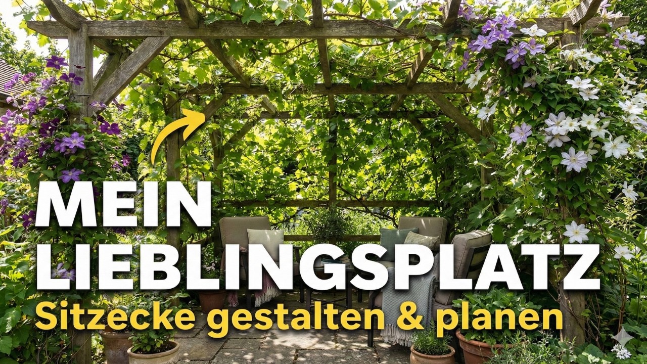 Garten-Sitzecke selber gestalten | Tipps zu Bodenbelag, Möbeln & Pflanzen