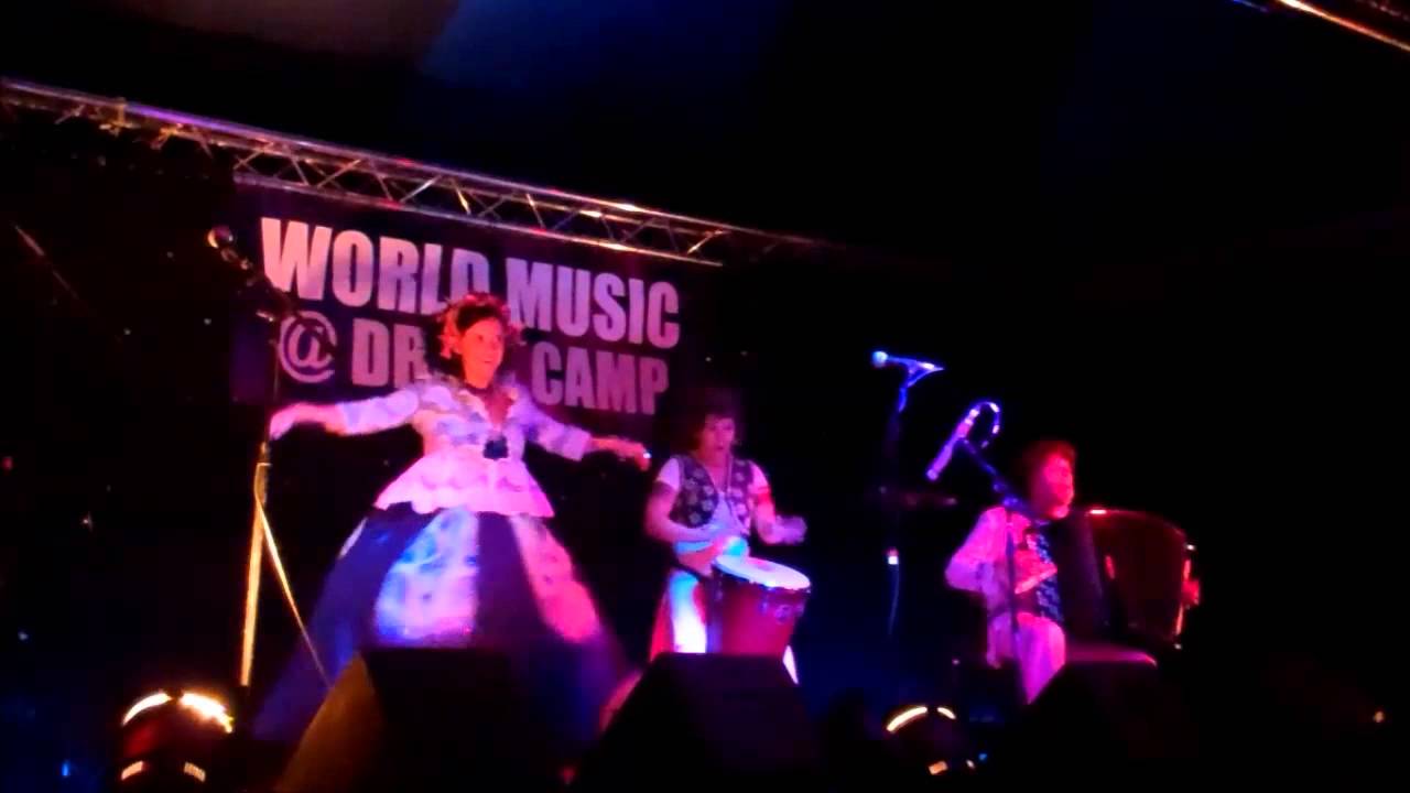 Simone Sou and Mariana Pinho at DrumCamp 2015