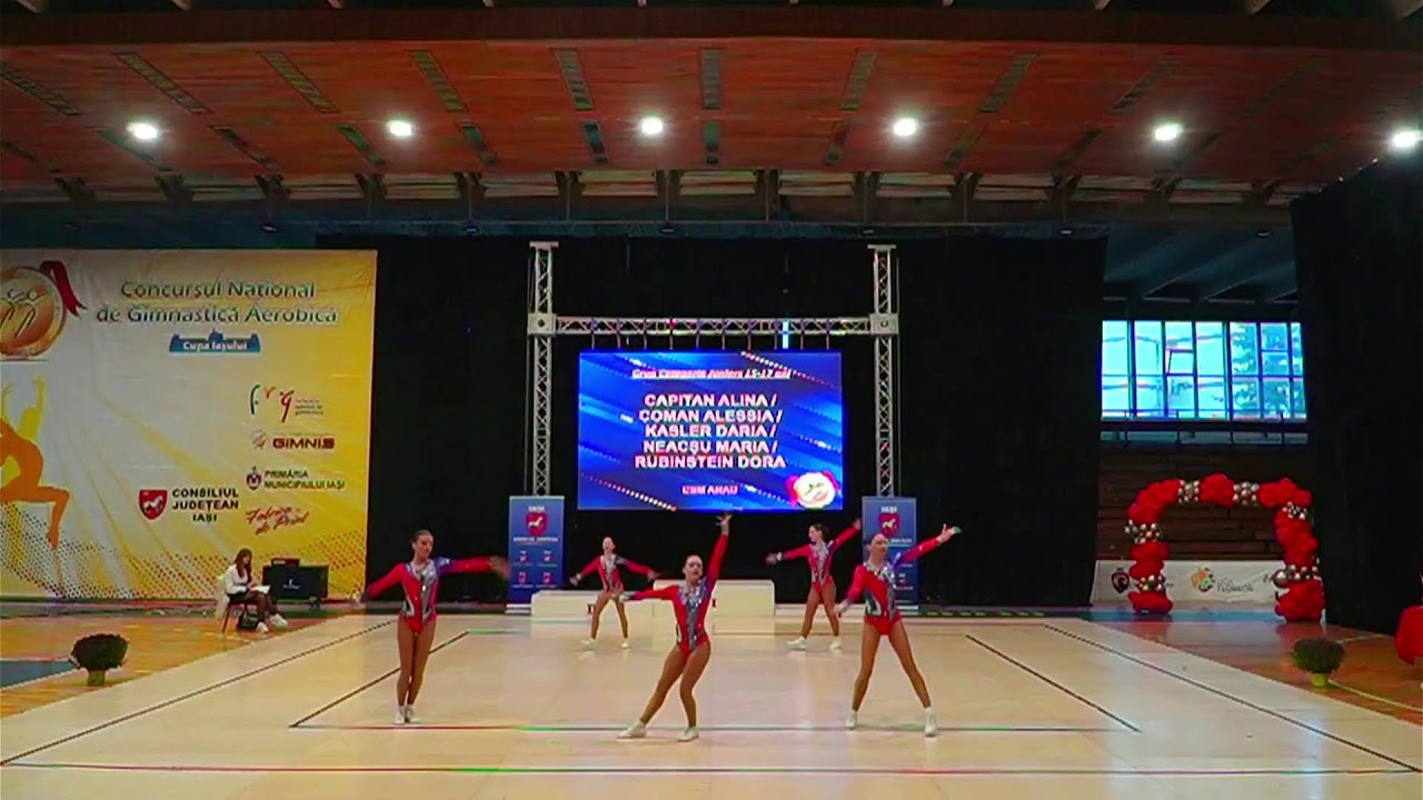 LIVE - Concursul Național de Gimnastică Aerobică ,,Cupa Iașului” Ediția a Xll-a (Ziua 2)