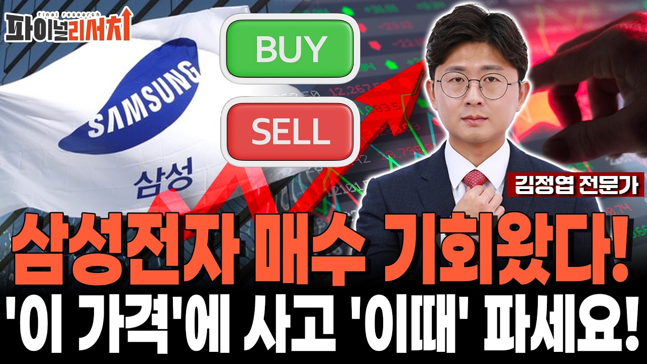 삼성전자 저가 매수 기회! 20만원 시원한 돌파 언제 올까!?