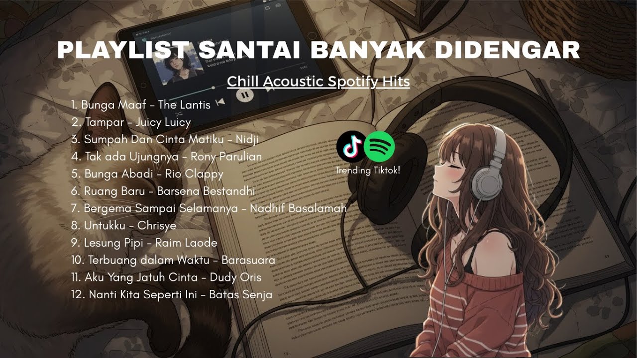 Lagu Indonesia Terpopuler - Hits Spotify TikTok Viral - Playlist Terbaik Paling Banyak Didengar