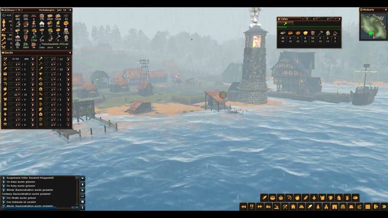 Life is Feudal: Forest Village /80/ Der Bau der Schweinchen Farm